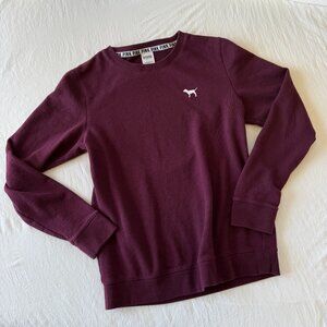 PINK Open Back Sweatshirt